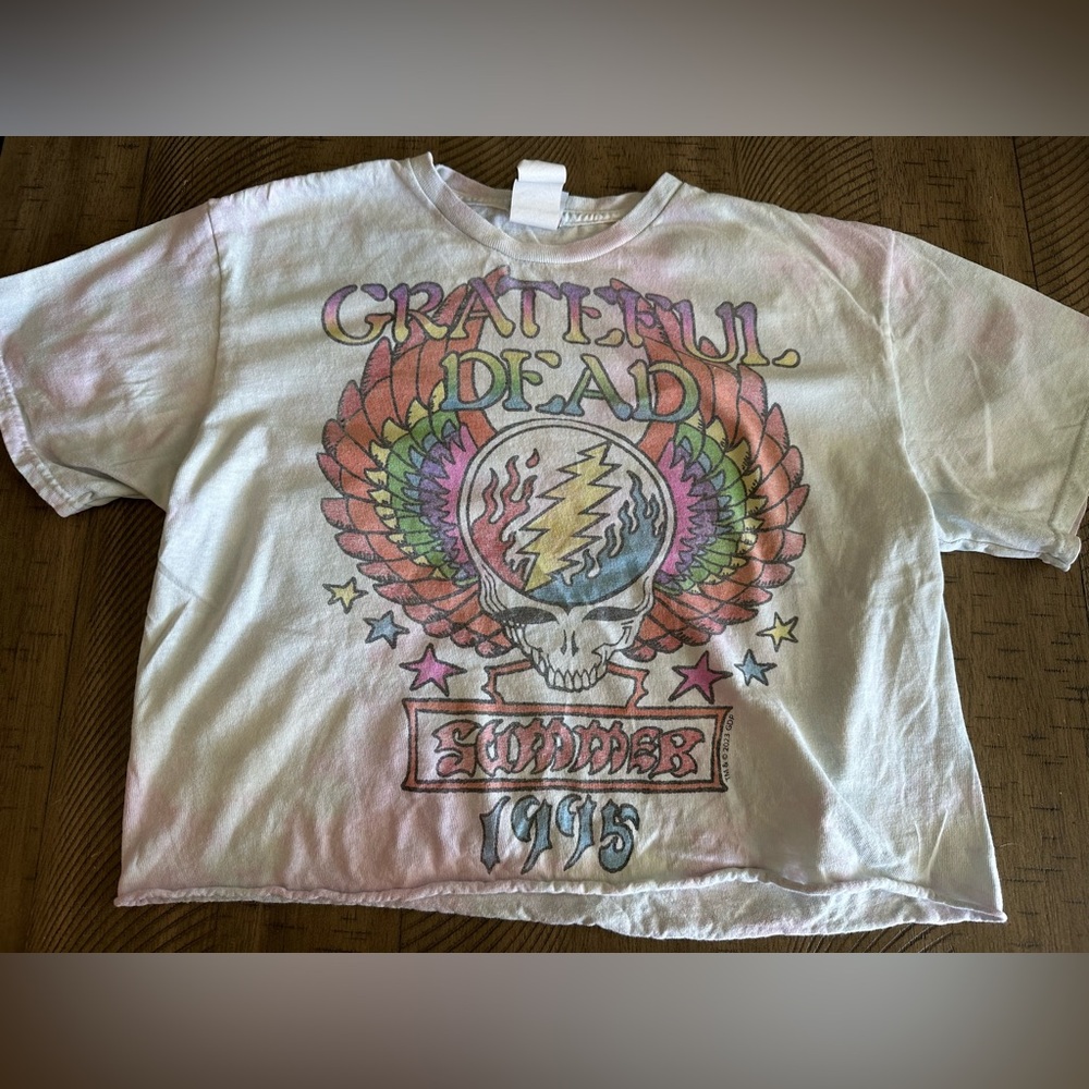 Junk Food Clothing Grateful Dead 1995 Summer Tour Graphic Tee - Small